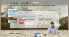 Desktop Screenshot of nathanielphilbrick.com